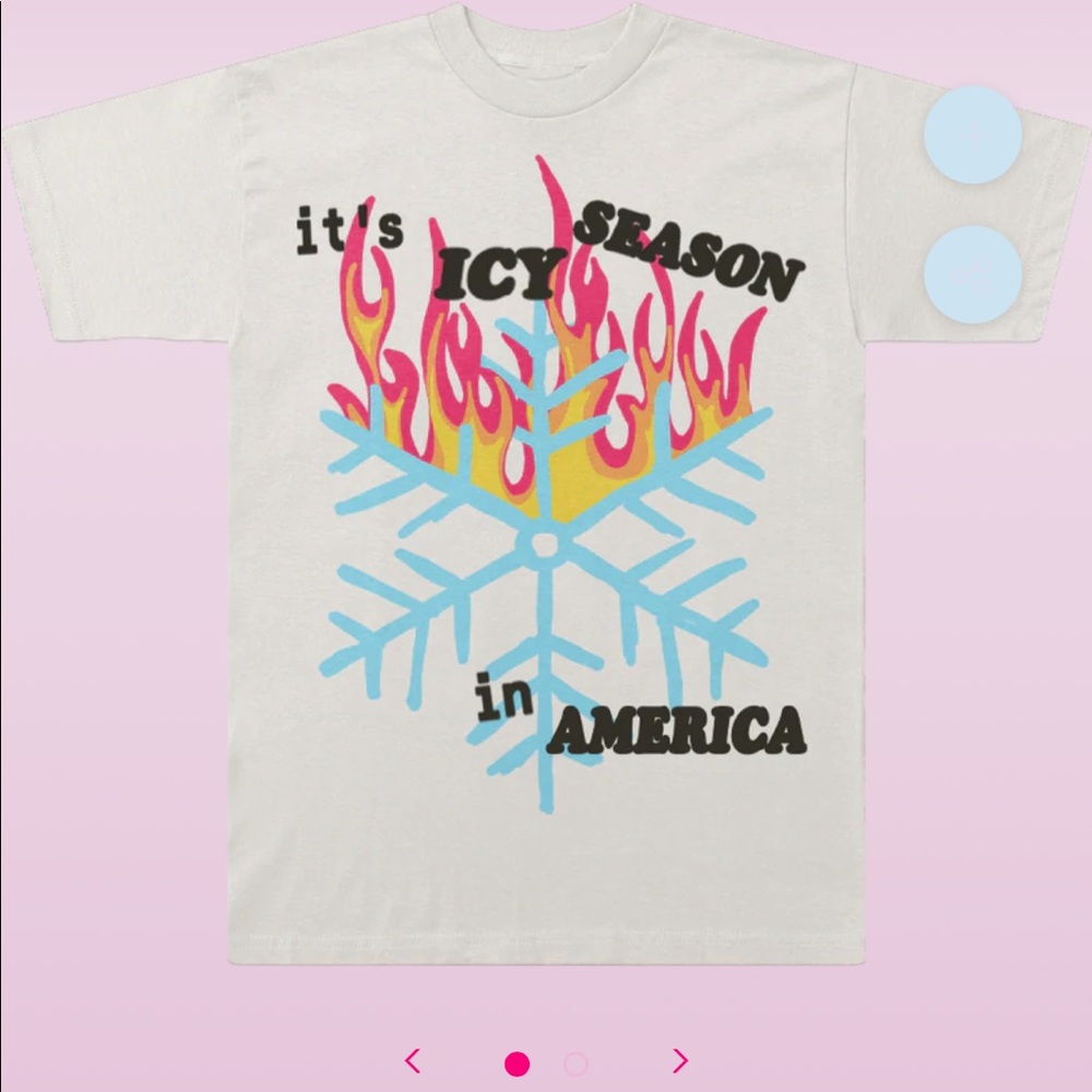 Saweetie- ICY SEASON TEE ( small )
